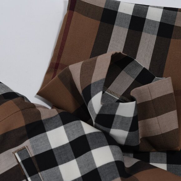 Burberry Men's House Check Tailored Pants Slim Fit Size 48 Barely Worn - Picture 8 of 9
